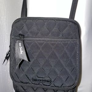 Vera bradley small black crossbody